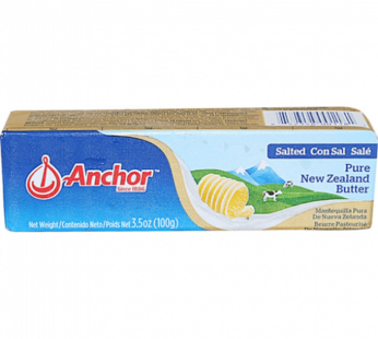 Anchor Salted Butter 1/4lb-100g