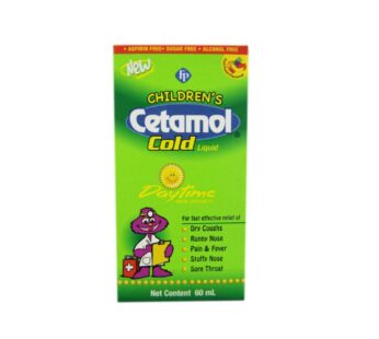 CETAMOL Kids Day Time Medicine 60ml