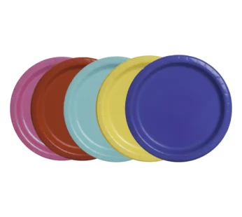 Darnel 9in Cloured Plates*40