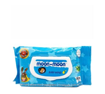 Moon Moon Wipes 80 Pieces