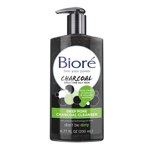 Biore Charcoal Cleanser 6oz