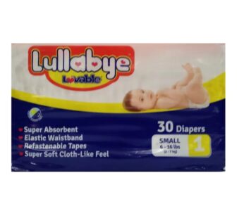 Lullabye Diapers Small – 30 per pack