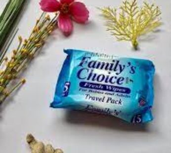 Famliy Choice Baby Wipes 15’s