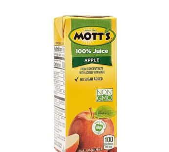 Motts 100% Apple Juice 200ml , 6.75oz