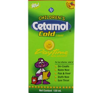 CETAMOL Kids Daytime Medicine 120ml