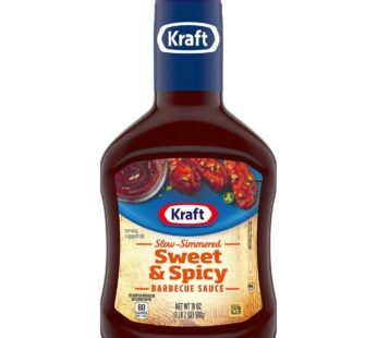 Kraft Sweet and Spicy BBQ sauce 18oz