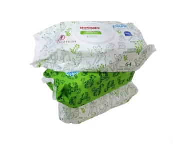 Huggies natural care wipes 64’s