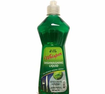 Whisper Dish Washing Liquid Lime 620ml